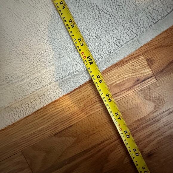 Vintage 90s Hearts Embroidered Gray Womens Sweatshirt Size Large - Picture 4 of 5